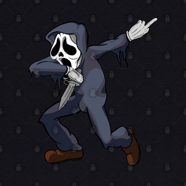 Ghostface dab pose by JackDraws88